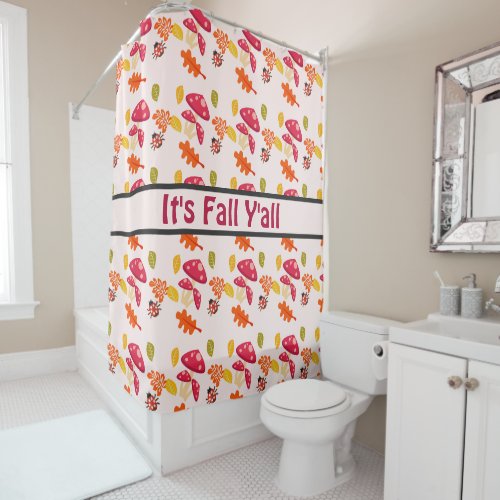 Fall Shower Curtain