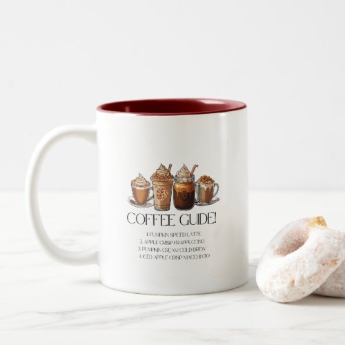 Fall Signature Coffee Selection for Coffee Lovers Two_Tone Coffee Mug