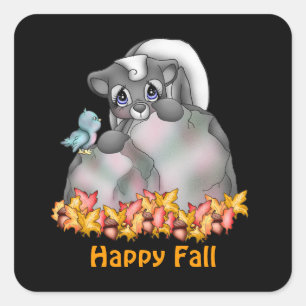 Fall Skunk sticker