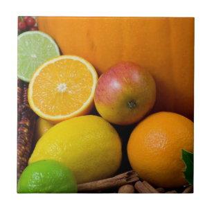 Fall Spice Ceramic Tile