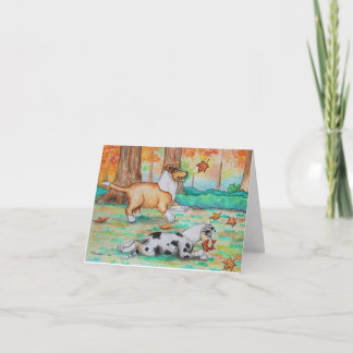 Fall Spirit 4x6 notecard