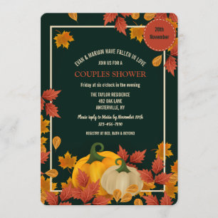 Fall Splendor Invitation