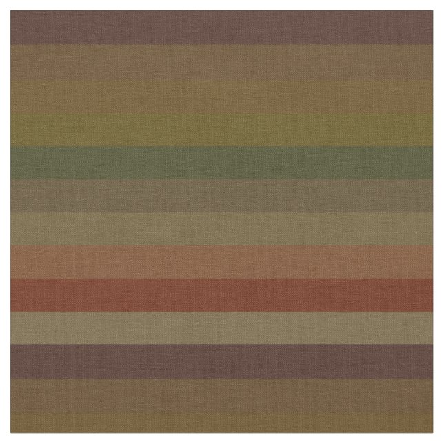 fall stripes fabric (Close Up)