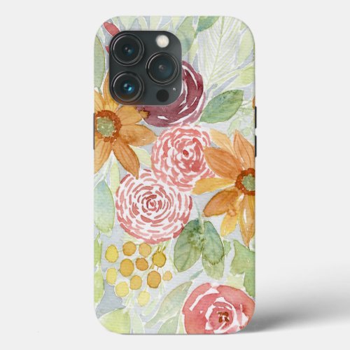 Fall Sunflower Bouquet    iPhone 13 Pro Case