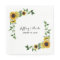 Fall Sunflower Rustic Barn Country Wedding