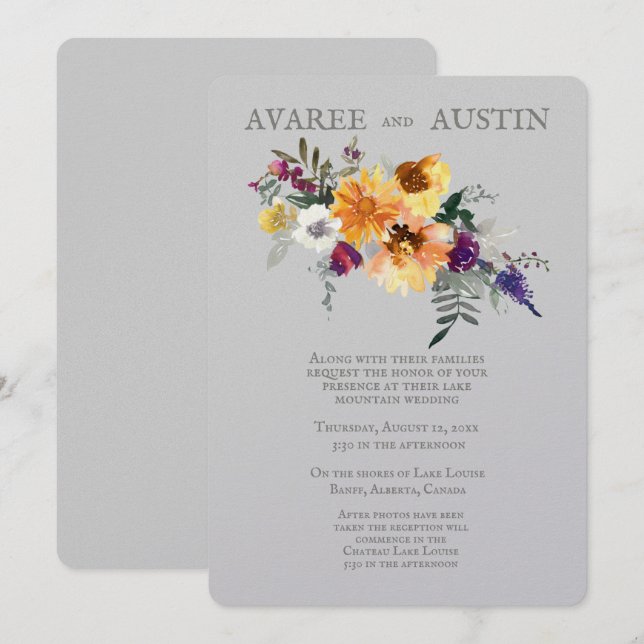 Fall Sunflowers (Front/Back)