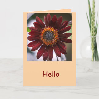 Fall Sunflowers Card