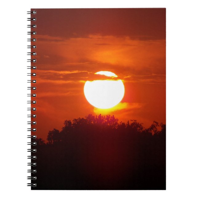 Fall Sunset Notebook (Front)