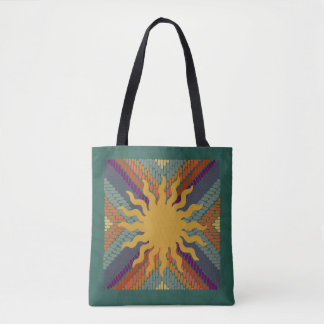 Fall Sunshine Mosaic  Tote Bag