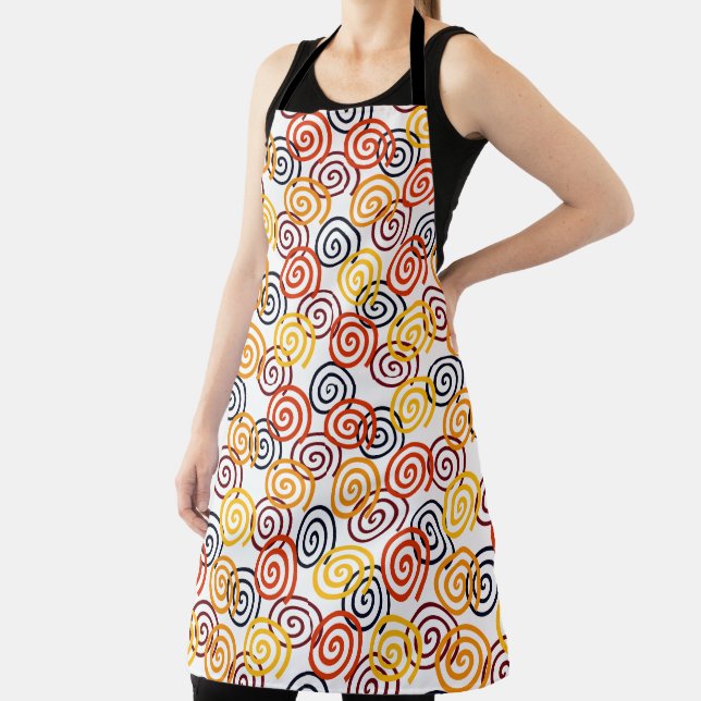 Fall Swirls  Apron (Insitu)