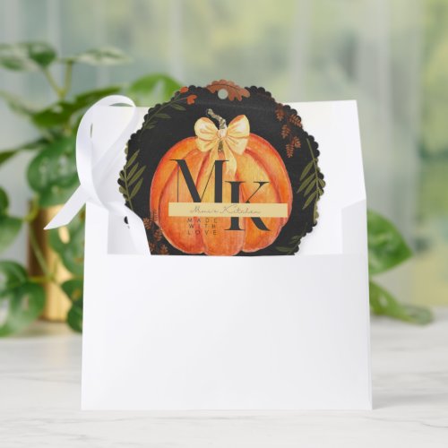 Fall Tags Ornament Card