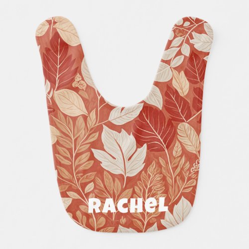 Fall Tapestry Baby Bib