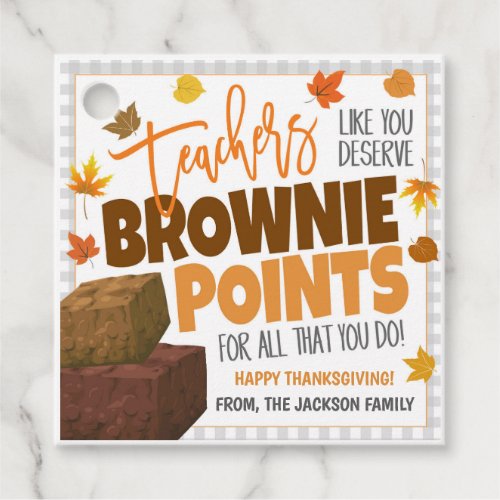 Fall Teacher Gift Tags