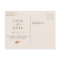 Fall Terracotta Wreath Wedding Save the Dates