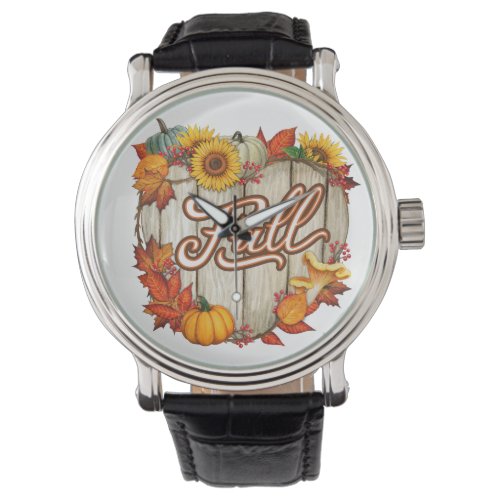 Fall Thanksgiving Autumn Harvest Pumpkin Spice Fun Watch