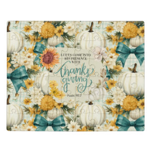 Fall Thanksgiving Christian Inspirational Jigsaw Puzzle