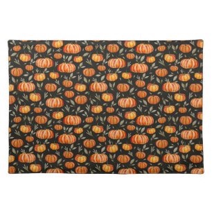 Fall Thanksgiving Pumpkin Spice Season Harvest Fes Cloth Placemat