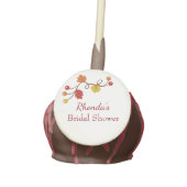 Fall theme bridal shower cake pops (Front)