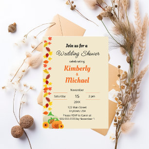 Fall Themed Any Occasion Invitation