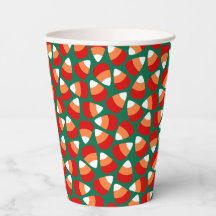 Fall Themed Candy Corn on Green Halloween