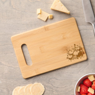 Fall Themed Laser Engraved Wooden Cutting Board