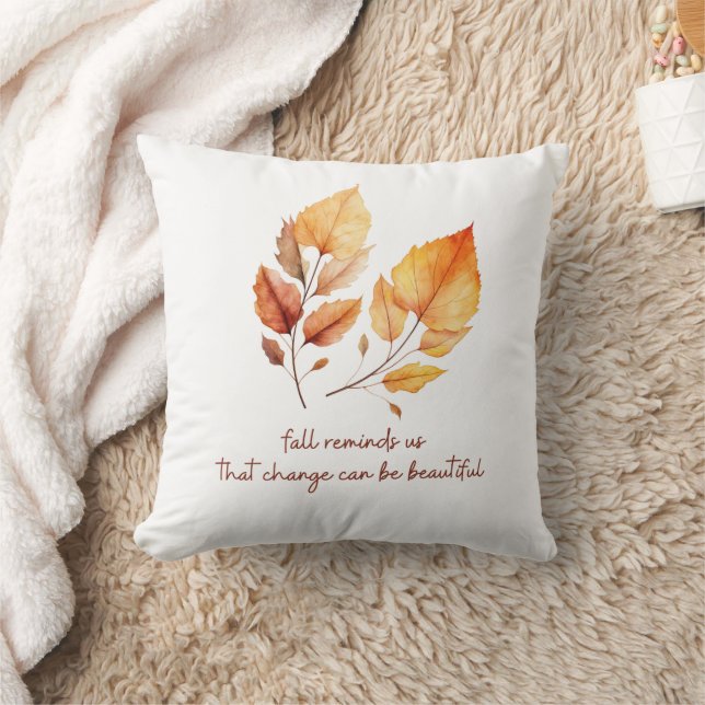 Fall Throw Pillow (Blanket)