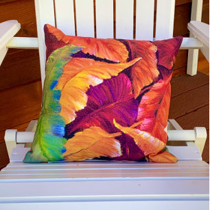 Fall Throw Pillow