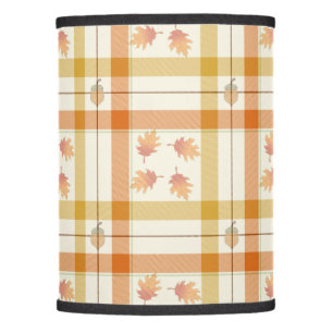 Fall Time Plaid Lamp Shade