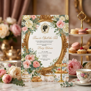 Fall Time to Spill the Tea Bridal Shower Invitation