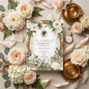 Fall Time to Spill the Tea Bridal Shower Invitation