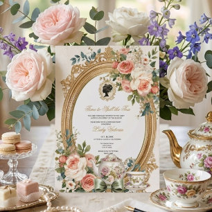 Fall Time to Spill the Tea Bridal Shower Invitation