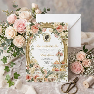 Fall Time to Spill the Tea Bridal Shower Invitation