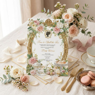 Fall Time to Spill the Tea Bridal Shower Invitation