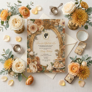 Fall Time to Spill the Tea Bridal Shower Invitation