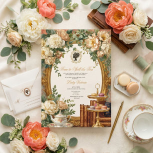 Fall Time to Spill the Tea Bridal Shower Invitation