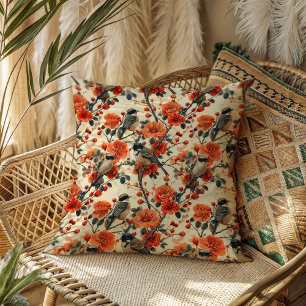 Fall Tones Pillow Vintage Gift for Grandpa’s Spot
