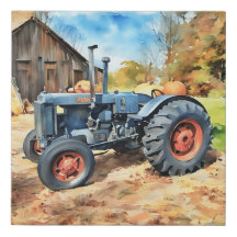 Fall Tractor