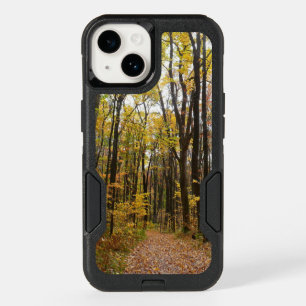 Fall Trail and Golden Leaves at Laurel Hill Park OtterBox iPhone 14 Case