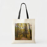 Fall Trail and Golden Leaves at Laurel Hill Park Tote Bag