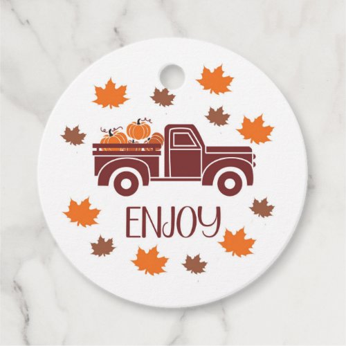 Fall Treat Tags