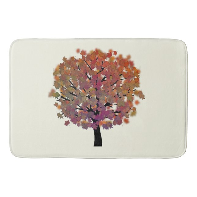 Fall Tree  Bath Mat (Front)