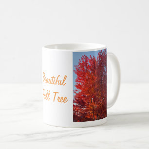 Fall Tree Picture Coffee Mug