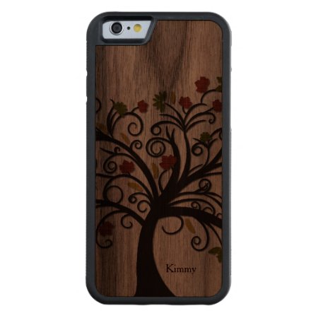 Fall Tree Wooden Iphone 6 Case