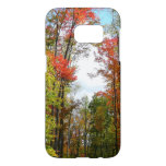 Fall Trees and Blue Sky Autumn Nature Photography Samsung Galaxy S7 Case