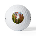 Fall Trees and Blue Sky Autumn Nature Photography Golf Balls