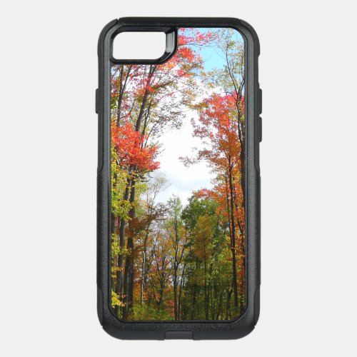 Fall Trees and Blue Sky Autumn Nature Photography OtterBox Commuter iPhone SE87 Case