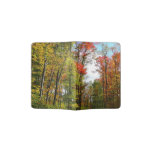 Fall Trees and Blue Sky Autumn Nature Photography Passport Holder