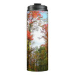 Fall Trees and Blue Sky Thermal Tumbler