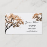 Fall Trees Business Cards at Zazzle