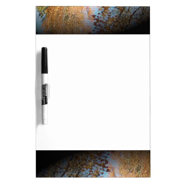 Fall Trees Dry-Erase Board (Front)